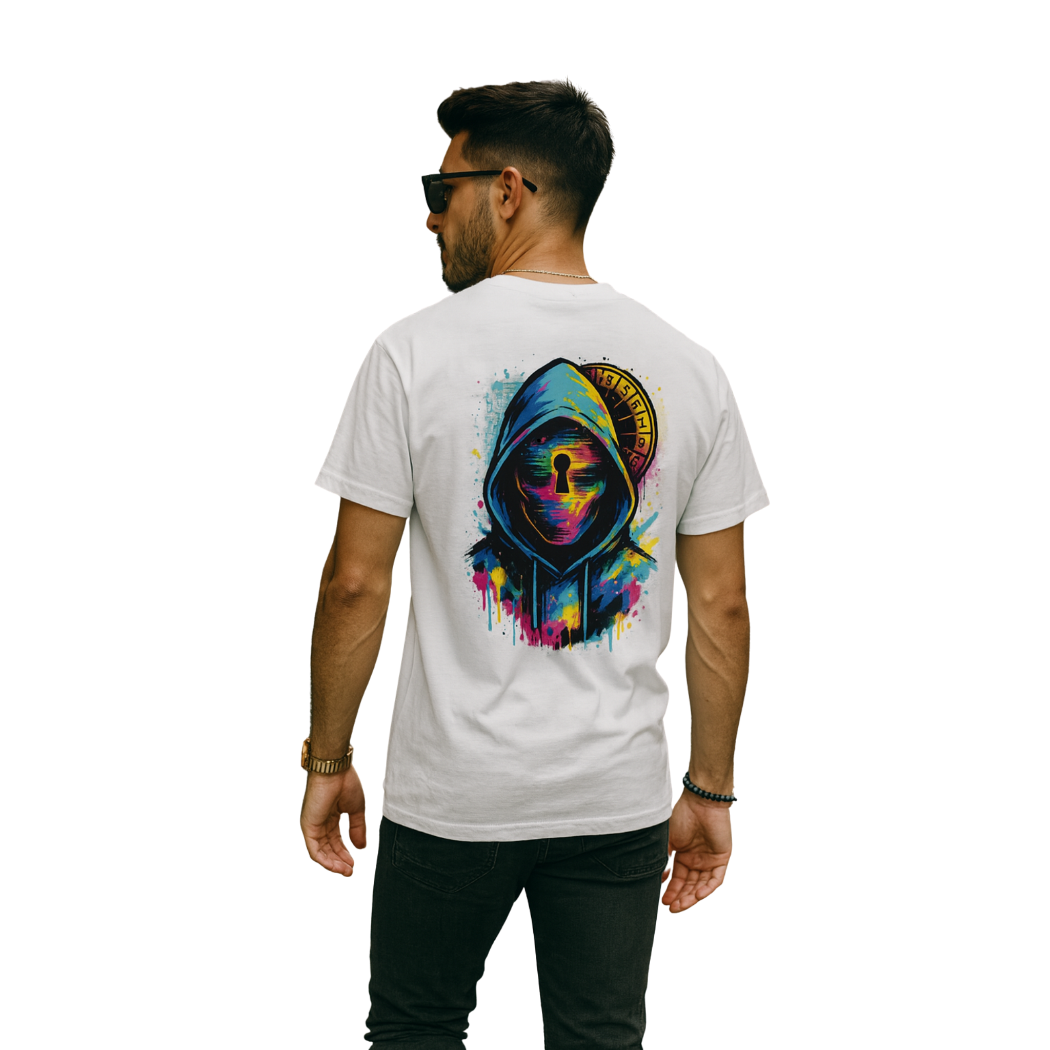 T-shirt da uomo oversize 100% Cotone - CYPHER ART