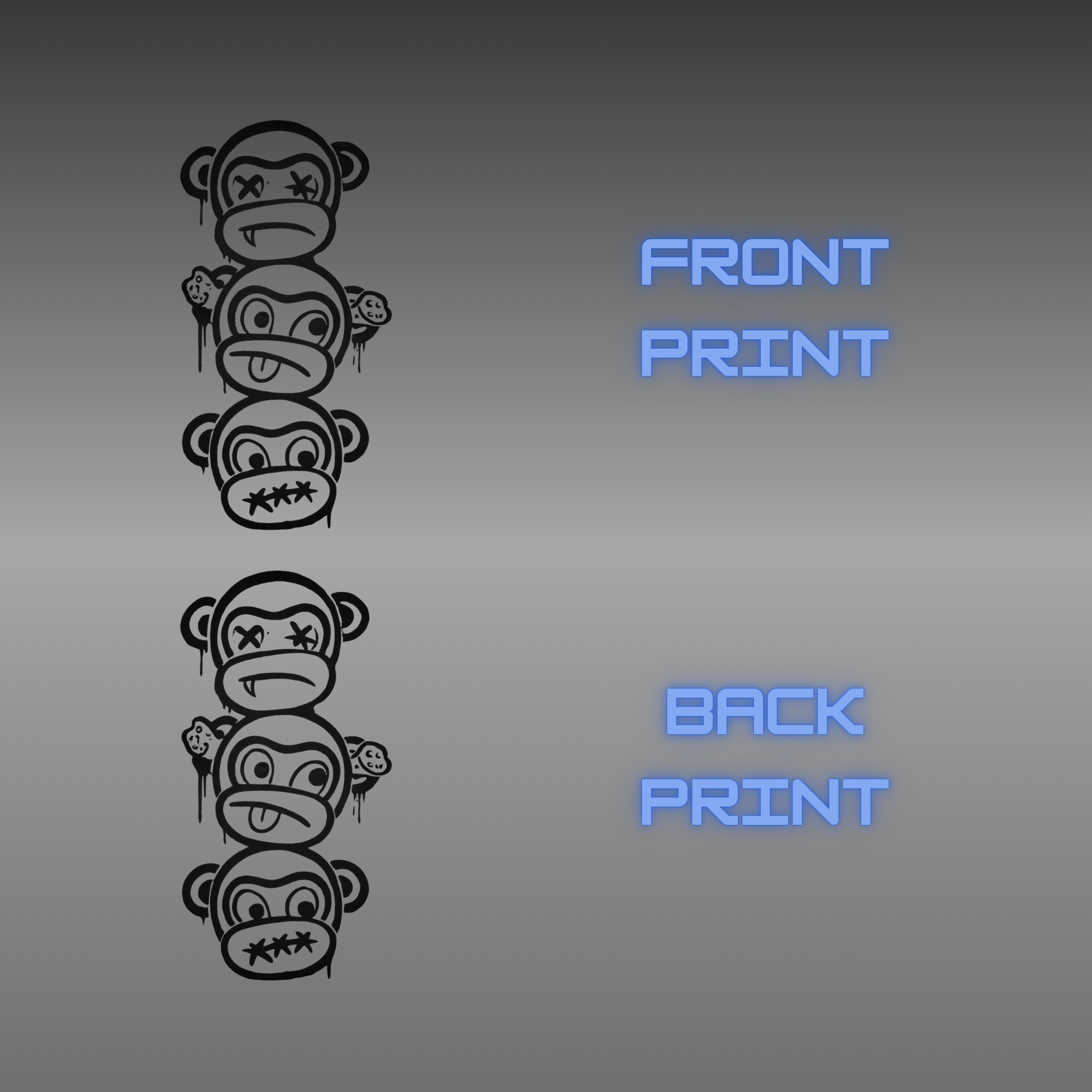 Felpa con cappuccio unisex classica - Three Wise Monkeys