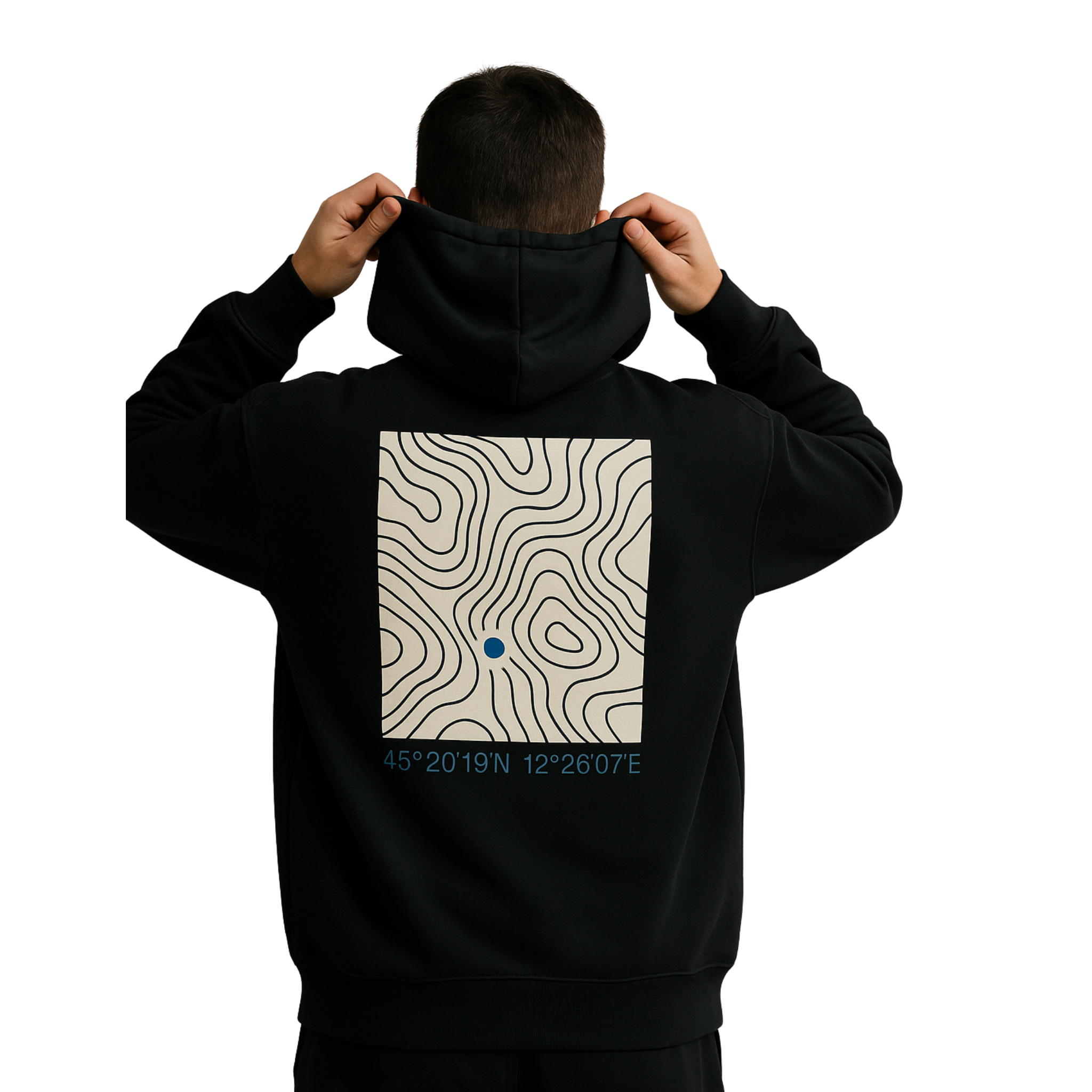 Classic Unisex Pullover Hoodie "NOWHERE"