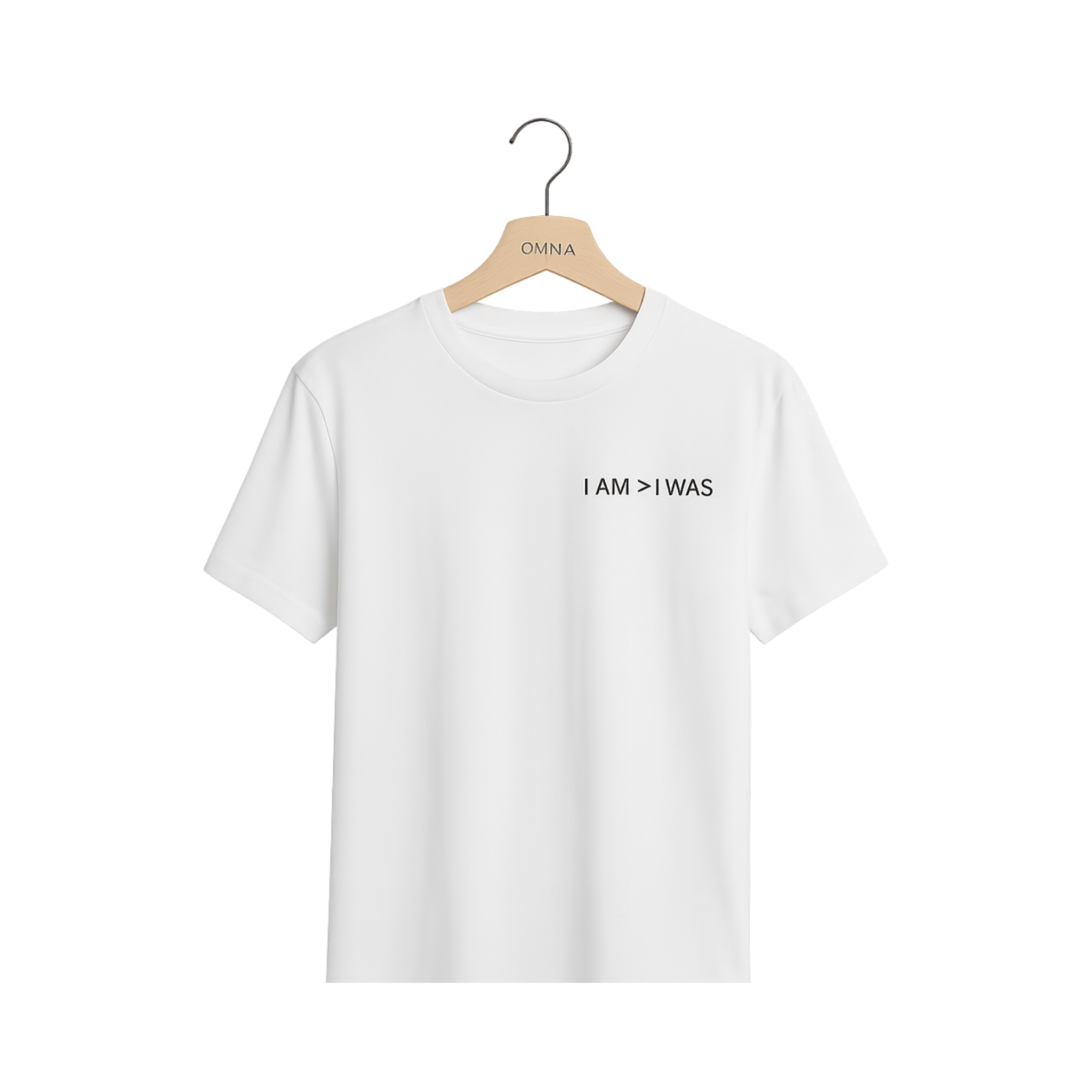 T-shirt da uomo oversize 100% Cotone - I AM > I WAS