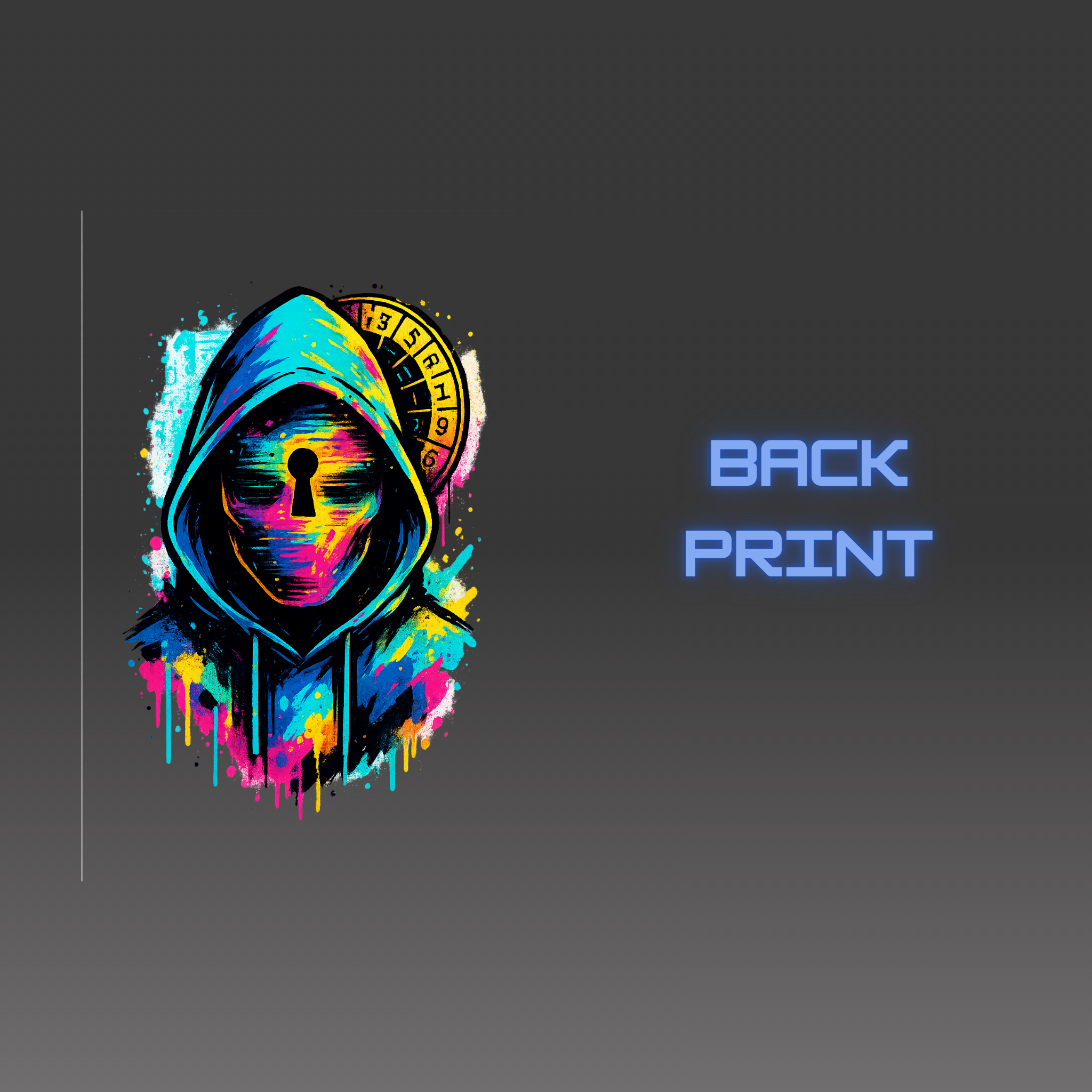 Felpa con cappuccio unisex classica CYPHER ART